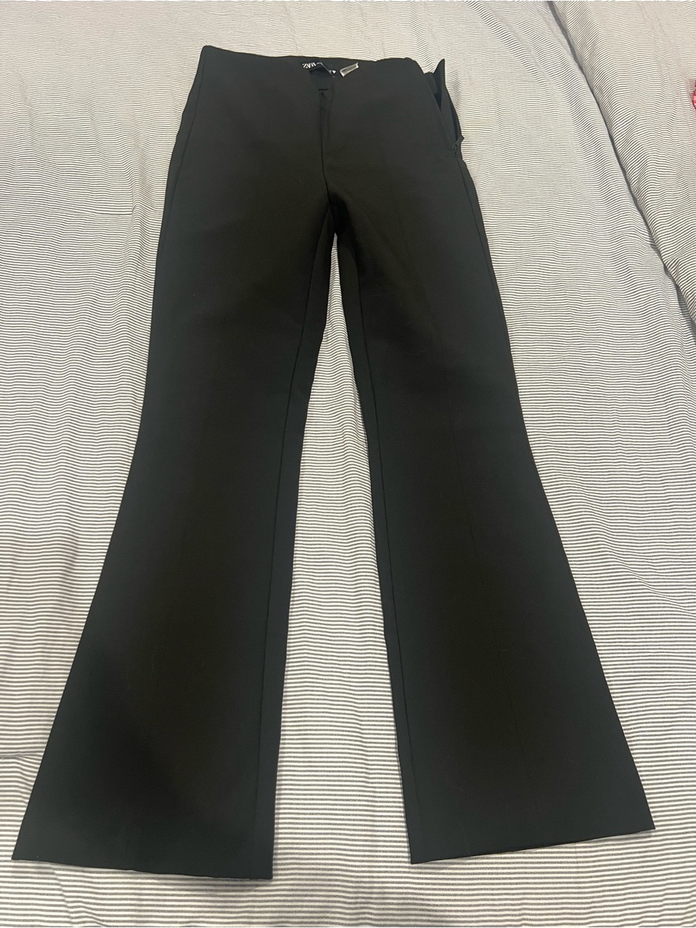 Zara Black Boot Cut Flare Pants